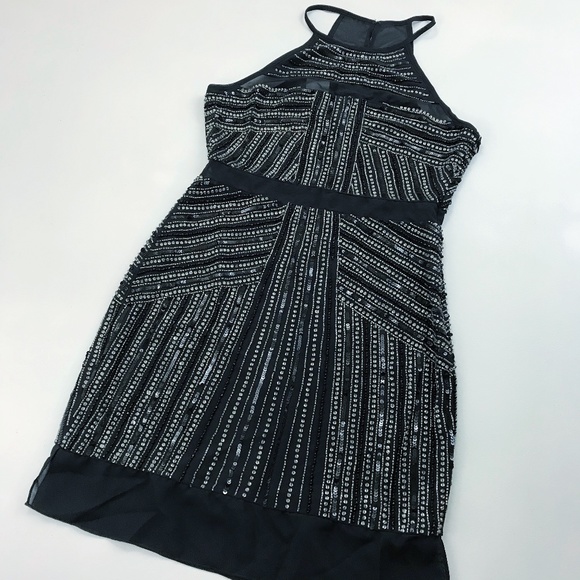 PARKER Sheer Beaded Dress - Picture 4 of 13